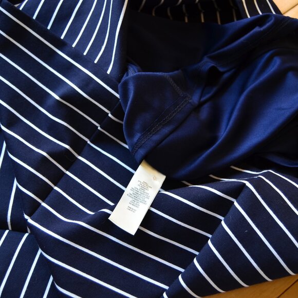 NWT Eliza J Stripe Ponte Knit Dress Size 4 - Picture 11 of 15